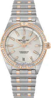 Breitling Chronomat U77310591A1U1 Stainless steel and Red gold White