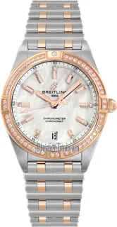 Breitling Chronomat U77310591A2U1 Rose gold and Stainless steel Mother of Pearl