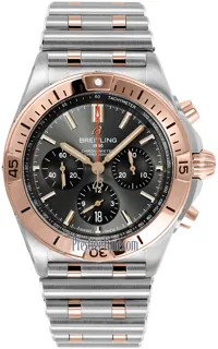 Breitling Chronomat UB0134101B1U1 Stainless steel and Red gold Gray