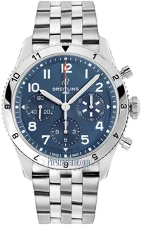 Breitling Classic AVI A233801A1C1A1 Stainless steel Blue