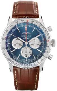 Breitling Navitimer 01 (46 MM) AB0137211C1P1 Stainless steel Blue