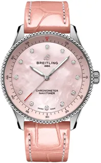 Breitling Navitimer A77320D91K1P1 Stainless steel Pink