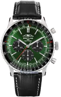 Breitling Navitimer AB0137241L1P1 Stainless steel Green