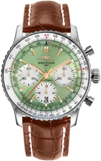 Breitling Navitimer AB0139211L1P1 Stainless steel Green