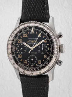 Breitling Navitimer Cosmonaute 809 40mm Stainless steel Black