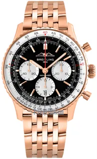 Breitling Navitimer RB0138211B1R1 Red gold Black