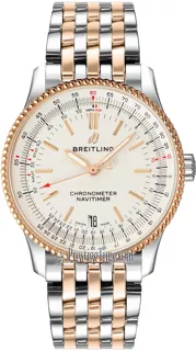 Breitling Navitimer U17325211G1U1 Stainless steel and Red gold Silver