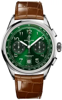 Breitling Premier AB0145371L1P1 Stainless steel Green