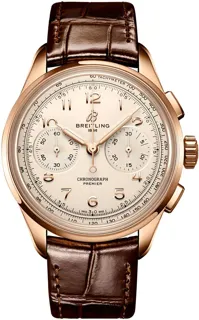 Breitling Premier RB0930371G1P1 Red gold Ivory