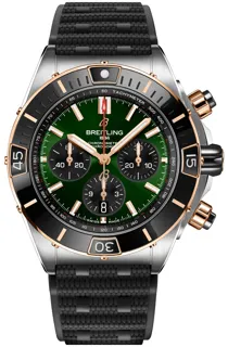 Breitling Super Chronomat UB0136251L1S1 Stainless steel and Red gold Green