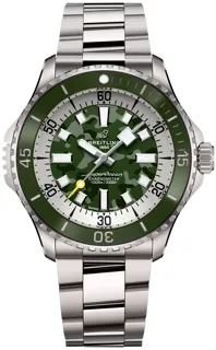 Breitling superoc E10379D31L1E1 Titanium Green