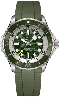 Breitling superoc E10379D31L1S1 Titanium Green