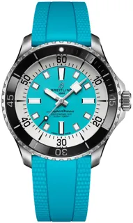 Breitling superoc A17376211L2S2 Stainless steel Turquoise