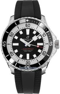 Breitling Superocean A17376211B1S1 Stainless steel Black