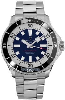 Breitling Superocean A17376211C1A1 44mm Stainless steel Blue