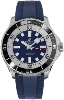 Breitling Superocean A17376211C1S1 44mm Stainless steel Blue