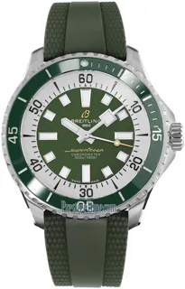 Breitling Superocean A17376A31L1S1 Stainless steel Green