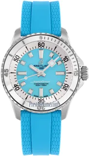 Breitling Superocean A17377211C1S1 Stainless steel Turquoise