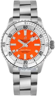 Breitling Superocean A17377211O1A1 Stainless steel Orange