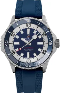 Breitling Superocean A17378E71C1S1 Stainless steel Blue