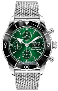 Breitling Superocean Heritage A13313121L1A1 Stainless steel Green