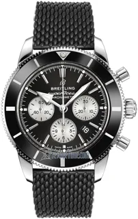 Breitling superoc AB0162121B1S1 Stainless steel Black