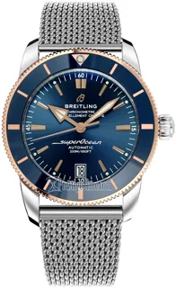 Breitling Superocean Heritage UB2010161C1A1 Rose gold and Stainless steel Blue