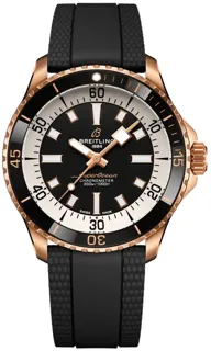 Breitling Superocean R17375211B1S1 Red gold Black