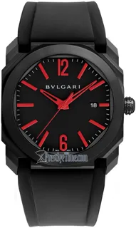 Bulgari Octo Automatic 102738 Stainless steel Black