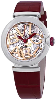 Bulgari Lucea 102879 Stainless steel Skeletonized