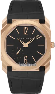 Bulgari Octo Finissimo 103286 Rose gold Black