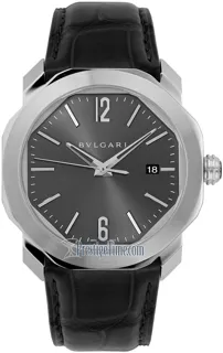 Bulgari Octo Roma 102855 Stainless steel Gray