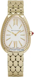 Bulgari Serpenti Seduttori 103147 33mm Yellow gold Silver