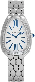 Bulgari Serpenti Seduttori 103148 33mm White gold Silver