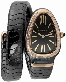 Bulgari Serpenti Spiga 102532 Ceramic Black