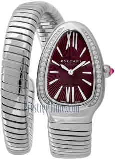 Bulgari Serpenti Tubogas 102529 Stainless steel Red