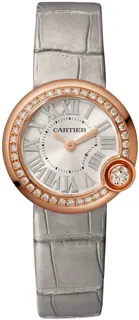 Cartier Ballon Blanc WJBL0006 26mm Rose gold Silver