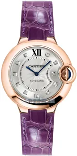 Cartier Ballon Bleu de Cartier WE902063 Rose gold Silver