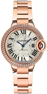 Cartier Ballon Bleu de Cartier WJBB0066 Rose gold Silver