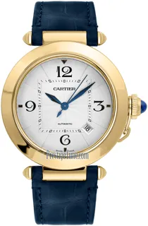 Cartier Pasha WGPA0007 Yellow gold Silver