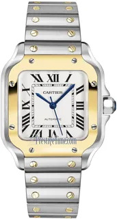 Cartier Santos W2SA0016 Stainless steel Silver