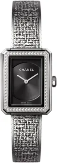 Chanel Boy-Friend H4877 Stainless steel Black