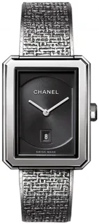 Chanel Boy-Friend H4878 Stainless steel Black