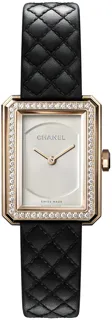 Chanel Boy-Friend h6590 18kt Rose Gold Silver