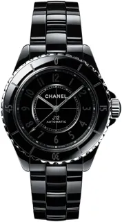 Chanel J12 Automatic H6185 Black ceramic Black