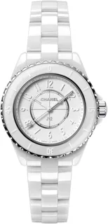 Chanel J12 H6345 White ceramic White