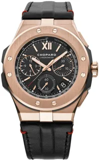 Chopard Alpine Eagle 295387-9001 44mm 18kt Rose Gold Black