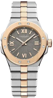 Chopard Alpine Eagle 298617-6001 Rose gold and Stainless steel Gray