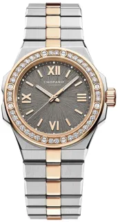 Chopard Alpine Eagle 298617-6002 18kt rose gold$stainless steel Grey