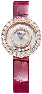 Chopard Happy Diamonds 205369-5001 Rose gold White